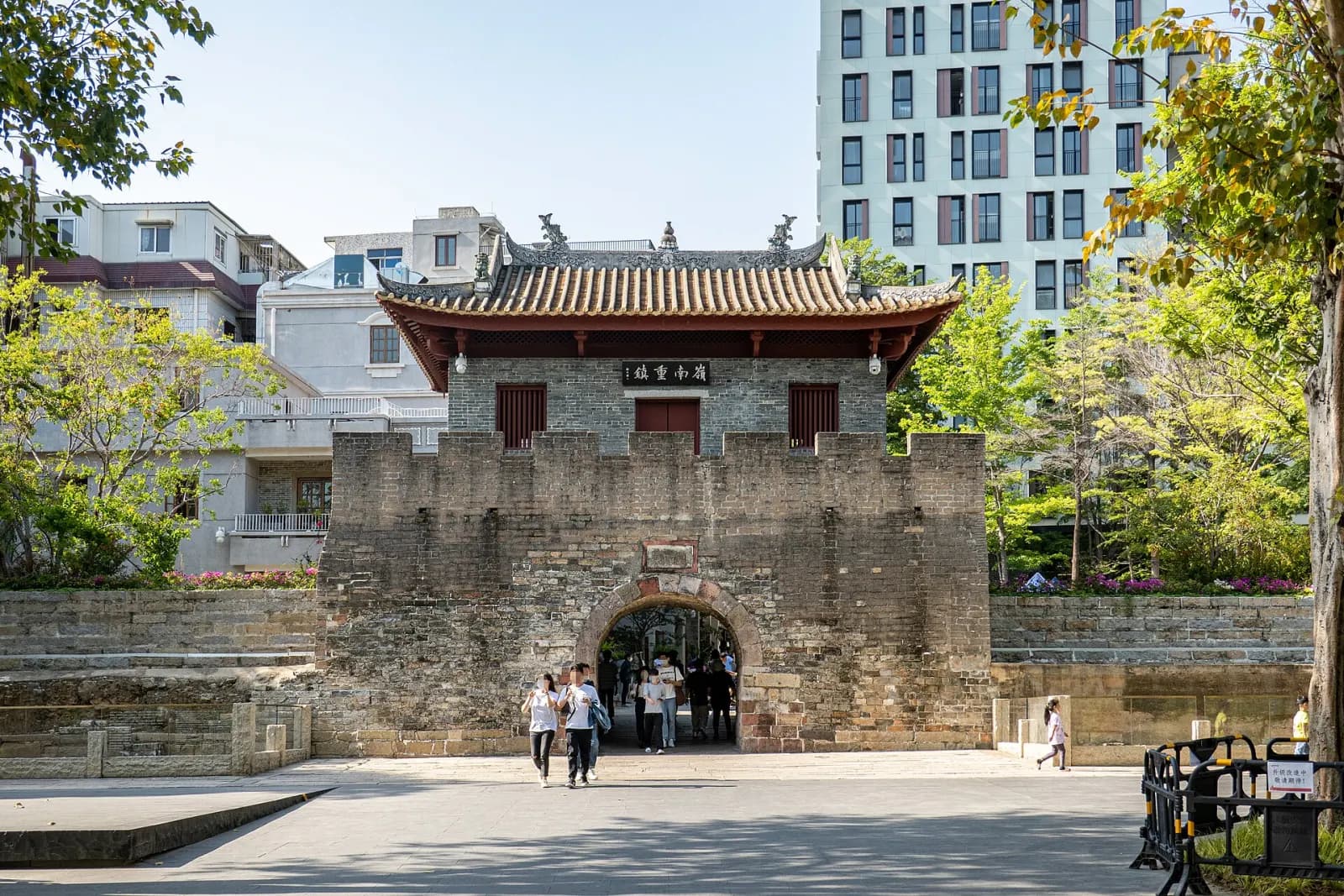 The south gate of Nantou Ancient Town in Shenzhen
